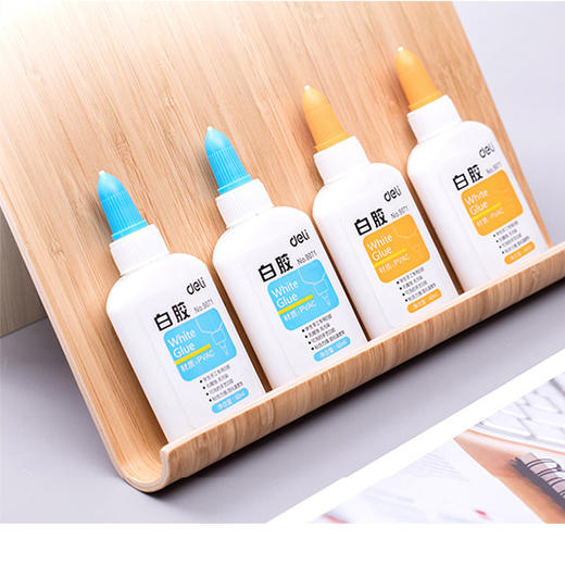 得力7302液体胶50ml/得力9071可水洗手工白胶60ml 商品图1