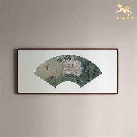铜师傅 手工錾刻 铜雕画《荷香蜓来舞》 商品图3