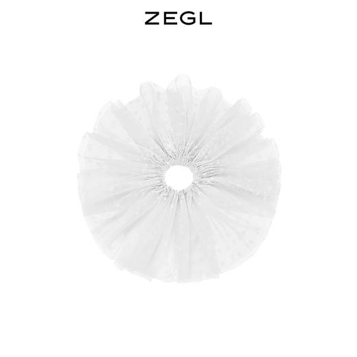 ZEGL黑色网纱发圈女高级感ins气质韩系发饰小众设计感夏季头饰品 商品图0