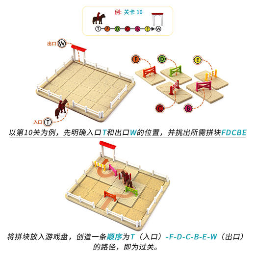 比利时Smart games智慧大作战/智慧爱心拼/马术俱乐部 儿童节礼物 7岁+ 商品图7