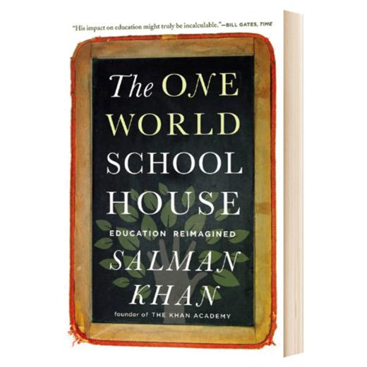 翻转课堂的可汗学院 互联时代的教育革命 英文原版 The One World Schoolhouse 豆瓣推荐 英文版 进口英语书籍 商品图1