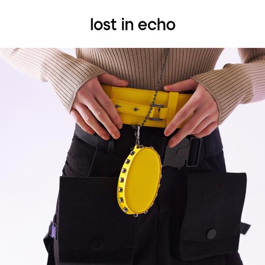 [捡漏价]lost in echo 原创设计师品牌 Astr极限调节小腰包皮带黄色 商品图4