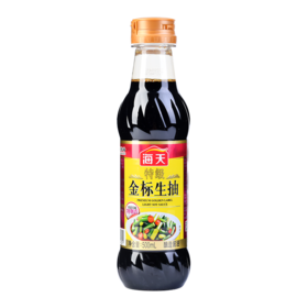 海天特级金标生抽500ml