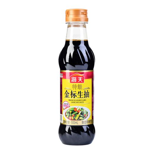 海天特级金标生抽500ml 商品图0