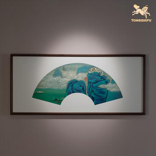 铜师傅 手工錾刻 铜雕画《波澜动远空》 商品图0