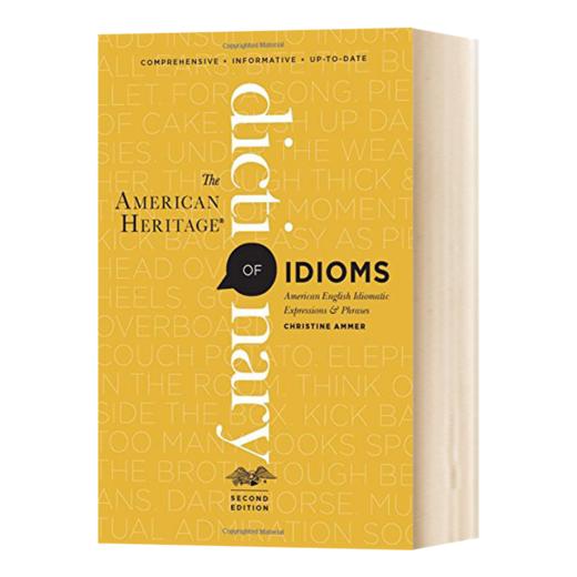 美国传统习惯用语词典 第2版 英文原版 The American Heritage Dictionary of Idioms 英文版进口英语书籍 商品图1