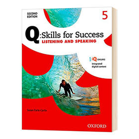 牛津学术成功系列听说教材5级 英文原版 Oxford Q Skills for Success Listening and Speaking 5 英文版进口英语词汇语言学习书籍