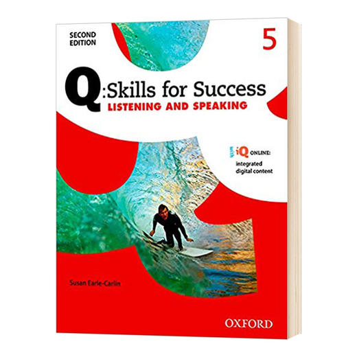 牛津学术成功系列听说教材5级 英文原版 Oxford Q Skills for Success Listening and Speaking 5 英文版进口英语词汇语言学习书籍 商品图0