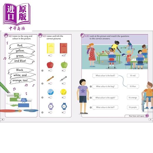 【中商原版】DK人人学英语 每日英语入门练习 English for Everyone Junior Beginner's Practice Book 商品图5