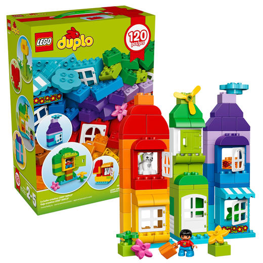 乐高得宝系列10854得宝创意箱大颗粒 商品图0