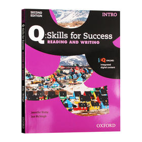 牛津学术英语成功系列读写教材初级 英文原版 Oxford Q Skills for Success Reading and Writing Intro Level 英文版进口原版书籍