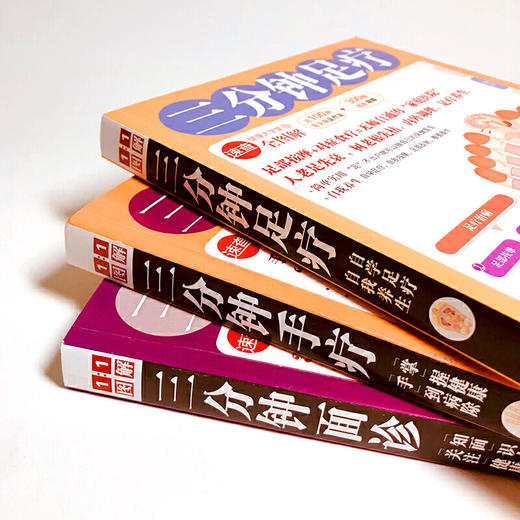 【优惠套装】3分钟手诊面诊足疗(套装全3册) 商品图2