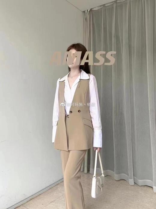 3楼阿玛施AMASS卡其马甲 商品图2