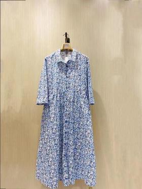 3楼无色无味女装全棉连衣裙8223R656