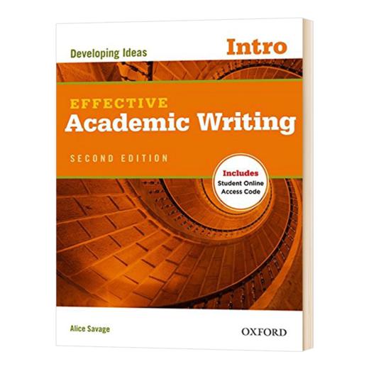 牛津学术英语写作教材 英文原版 Effective Academic Writing Introductory Student Book 英文版进口原版英语书籍 OUP Oxford 商品图1