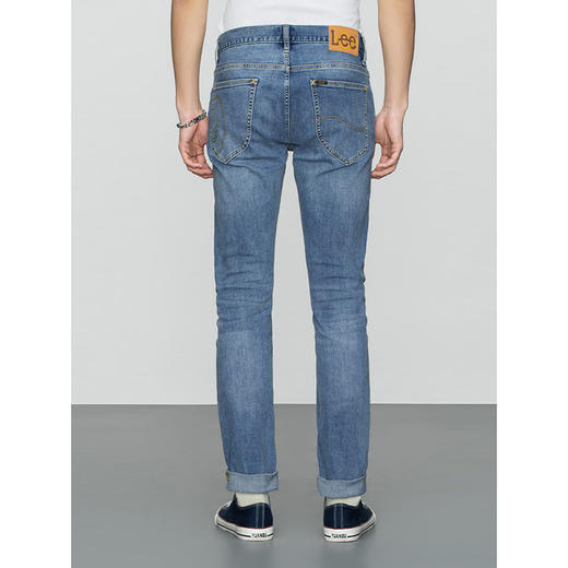 【Smiley®联名】Lee22春夏新品709修身小锥形中蓝男牛仔裤A00473 商品图1