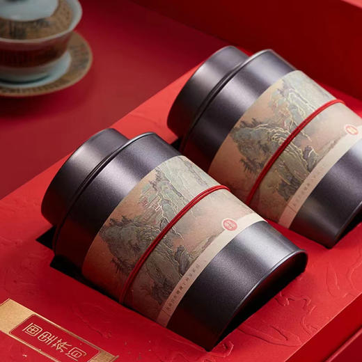 霏鸿茶叶 正山小种特级蜜香型武夷山红茶浓香型礼盒装茶叶 商品图1