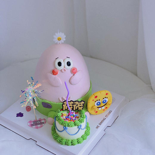 派大星&海绵宝宝（奶油霜抹面） 商品图1