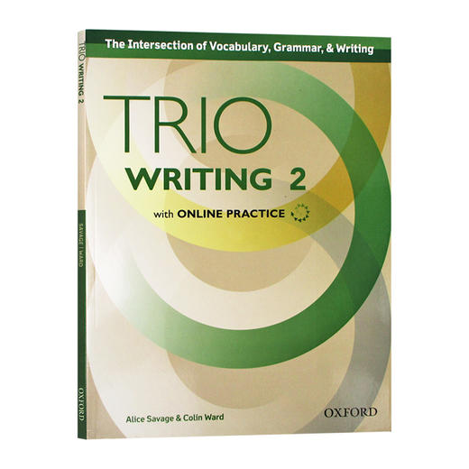 牛津Trio系列学术英语写作教材2 英文原版 Trio Writing Level 2 Student Book with Online Practice 三重写作 英文版进口工具书 商品图0