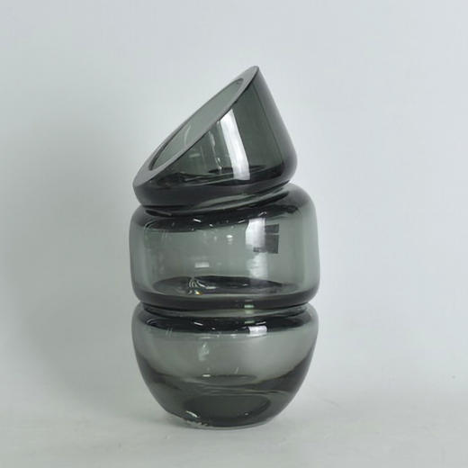 5月新款 多节彩色玻璃花瓶 商品图1