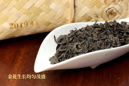 晋丰厚两百年老字号2019年世家安化黑茶 金花天尖 600g/包 商品图3