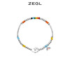 ZEGL小彩串彩虹串珠手链女生925纯银夏日多巴胺穿搭彩色笑脸手饰 商品缩略图7