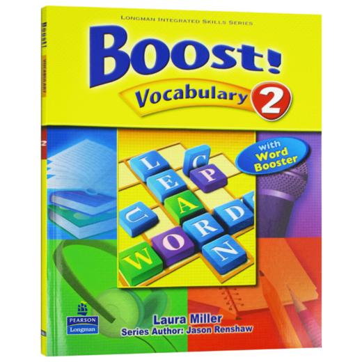 培生朗文中学英语教材 词汇分级强化训练2 英文原版 Boost Vocabulary L2级 词汇练习技能培训学生用书 小学中高年级 初中 英文版 商品图3