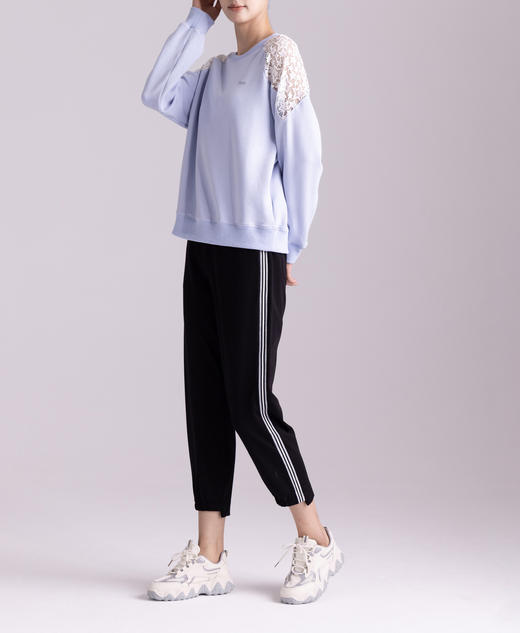 时尚侧面条纹休闲束脚裤36715 商品图2