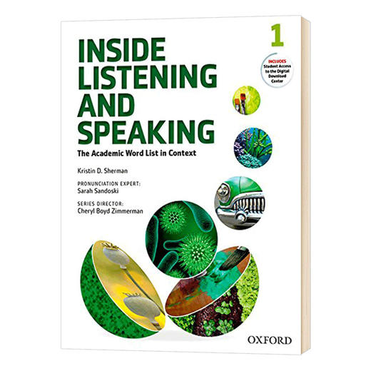 牛津学术听说系列1级教材 英文原版 Inside Listening and Speaking Level One Student Book 英文版 进口原版英语书籍 OUP Oxford 商品图0