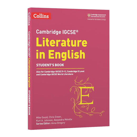 Collins英文原版 Cambridge IGCSE™ Literature in English Student’s Book 柯林斯剑桥IGCSE英语文学学生用书 英文版 进口英语原版书 商品图0