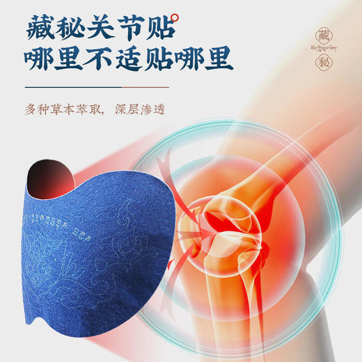 【买5送5】宝识藏秘关节贴舒缓酸麻肿胀养护关节全身关节适用 商品图4