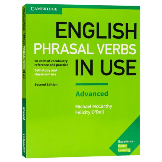 剑桥高ji英语短语动词 英文原版 English Phrasal Verbs in Use Advanced 配答案 英文版自学工具书 进口原版书籍 商品图3