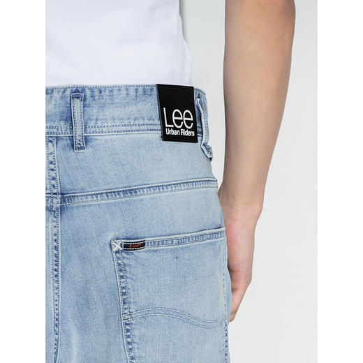 【彭于晏同款】Lee商场同款22春夏新品精玉透凉766浅蓝男牛仔裤LMB100766P66 商品图4