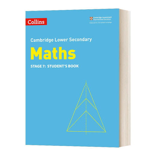 Collins英文原版 Collins Cambridge Lower Secondary Maths Stage 7 柯林斯剑桥初中数学学生用书 第七阶段 英文版 进口英语原版书籍 商品图0