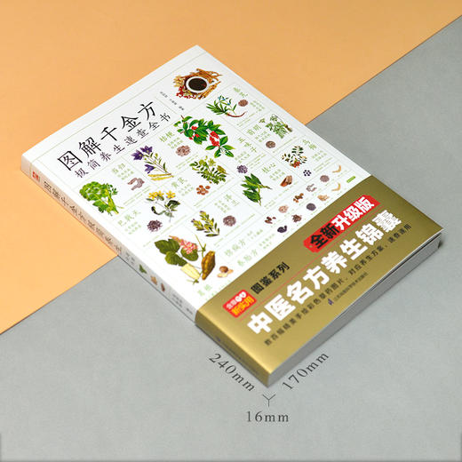 【心如健推荐】图解千金方极简养生速查全书 商品图2