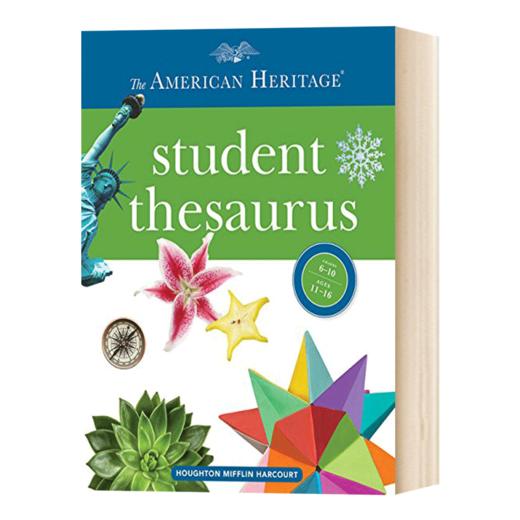 美国传统学生同义词词典 英文原版 The American Heritage Student Thesaurus 英英字典 英文版进口原版英语书籍 商品图1