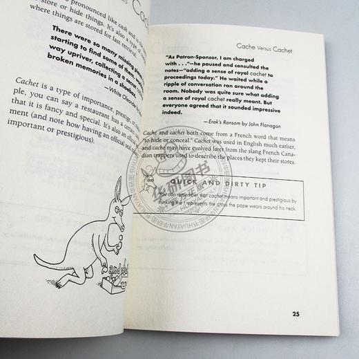 语法女王 101个误用单词英文原版 Grammar Girl's 101 Misused Words You'll Never Confuse Again 英文版工具书 进口原版英语书籍 商品图1