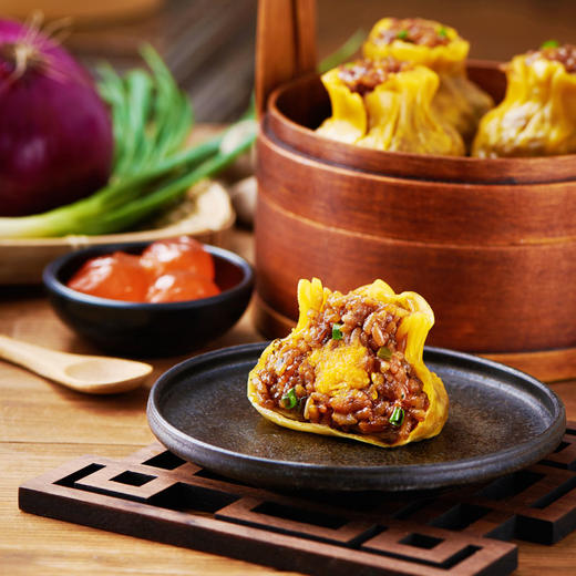 【一旬一味】糯米烧麦大个网红冷速冻营养方便包子点早餐烧卖 5袋 商品图10