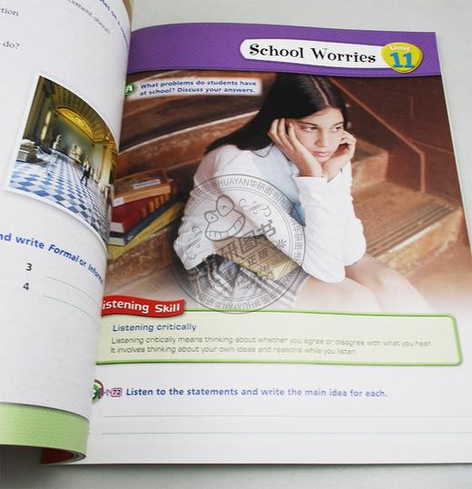 培生朗文中学英语教材 听力分级强化训练3 英文原版 Boost Listening L3级 听力练习技能培训学生用书 小学中高年级 初中 英文版 商品图1