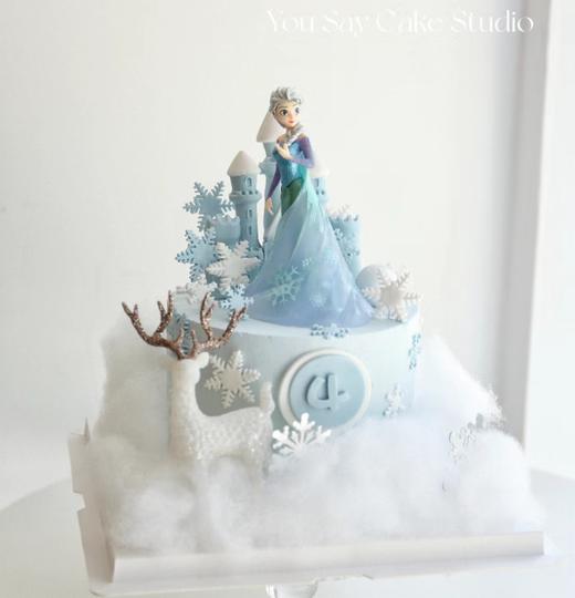 公主蛋糕系列 （提前24小时预订 底托下是棉花/介意勿拍） 商品图0