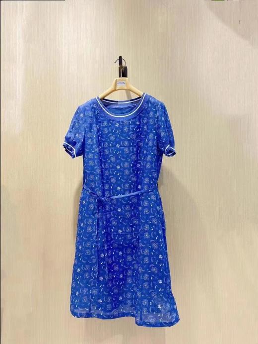3楼无色无味女装全麻连衣裙8226R398 商品图0