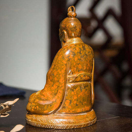 清 彩瓷太上老君人物像 商品图1