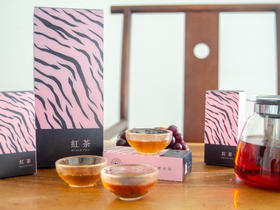 虎纹系列-红茶PVC装 | 内含6小盒 | 12袋96g