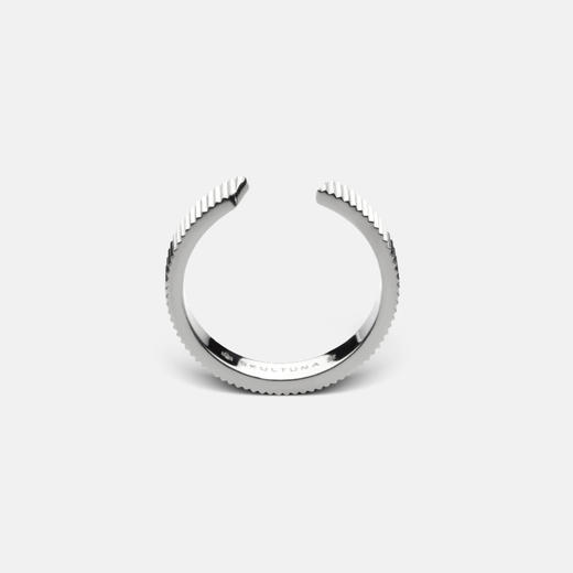订购8周到｜Skultuna-Ribbed-棱纹 戒指（银色）［瑞典设计师］ 商品图2