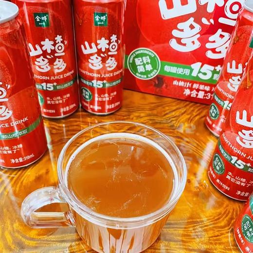 金晔山楂多多果汁饮料310ml 商品图3