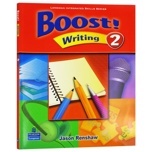 培生朗文中学英语教材 写作分级强化训练2 英文原版 Boost Writing L2级 写作练习技能培训学生用书 小学中高年级 初中 英文版书籍 商品图3