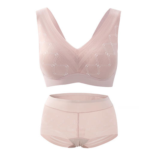 【秒杀品不退不换】皇家丽美轻羽无痕舒适无感文胸套装WW017 商品图2