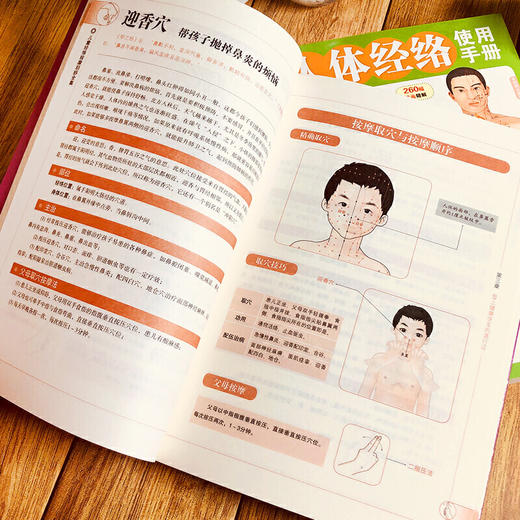 【心如健推荐】儿童经络按摩+人体经络使用手册（套装全2册） 商品图4