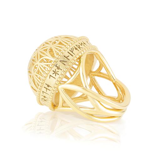 北京仓｜I Am Rock-Abundance-穹顶 戒指（金色）［澳大利亚设计师］ 商品图2