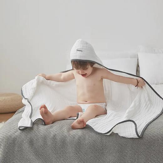 Domiamia哆咪呀寝具6层纱布浴巾（有机棉）海林蓝DMA-184212 商品图1